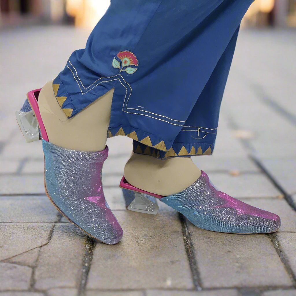 TTP-1902 Beautiful 2 Tone Shade with Beautiful heel
