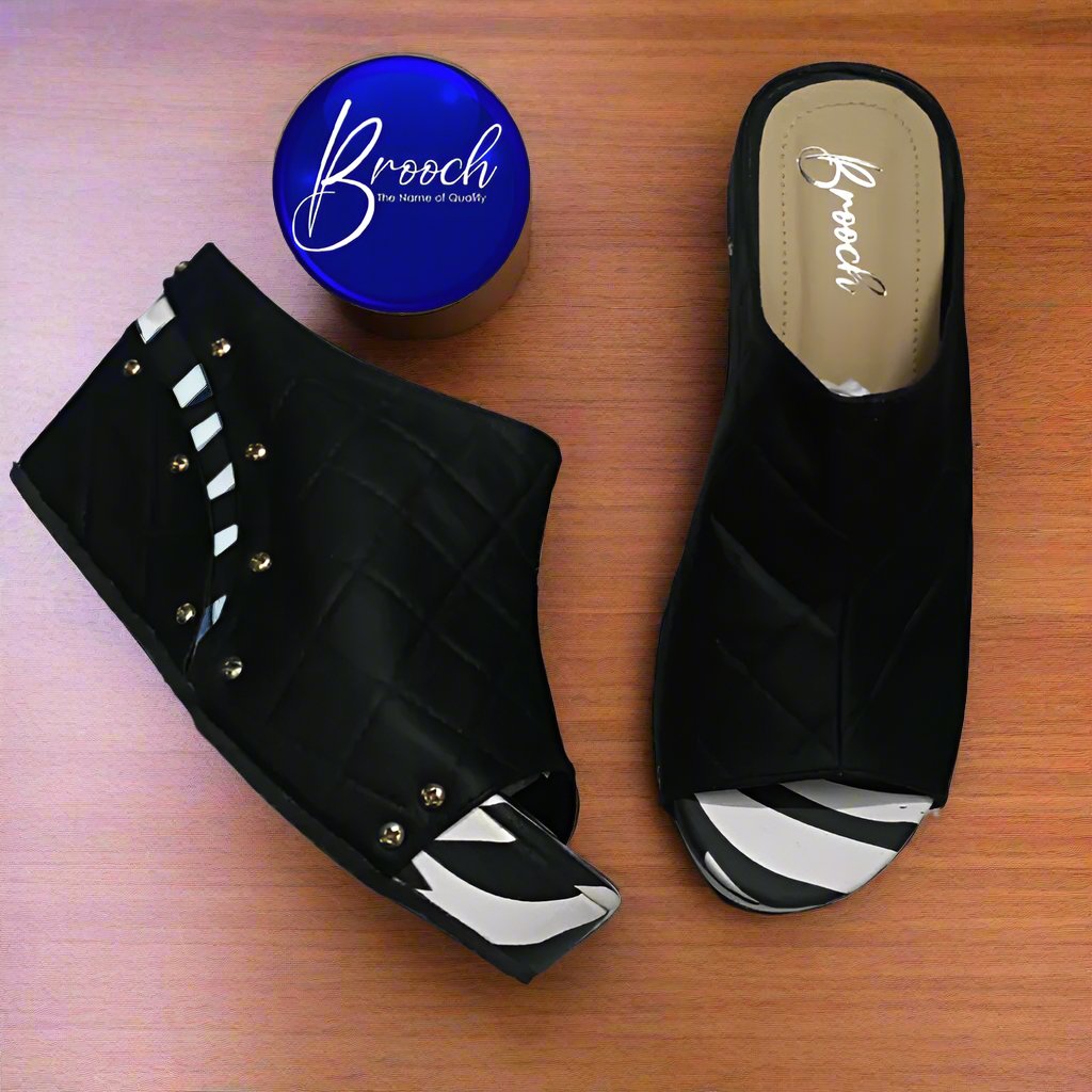 MS-793 Wedges 3.5 inch Comfortable Sol
