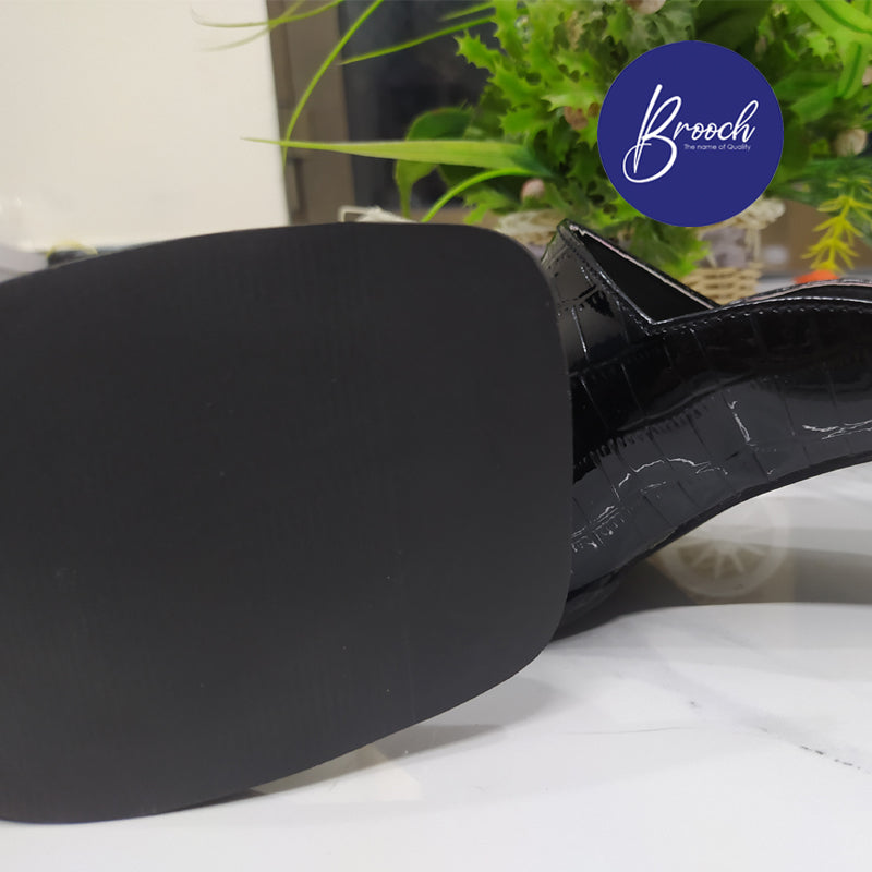 CB-790 Square Toe with Beautiful Golden Heel