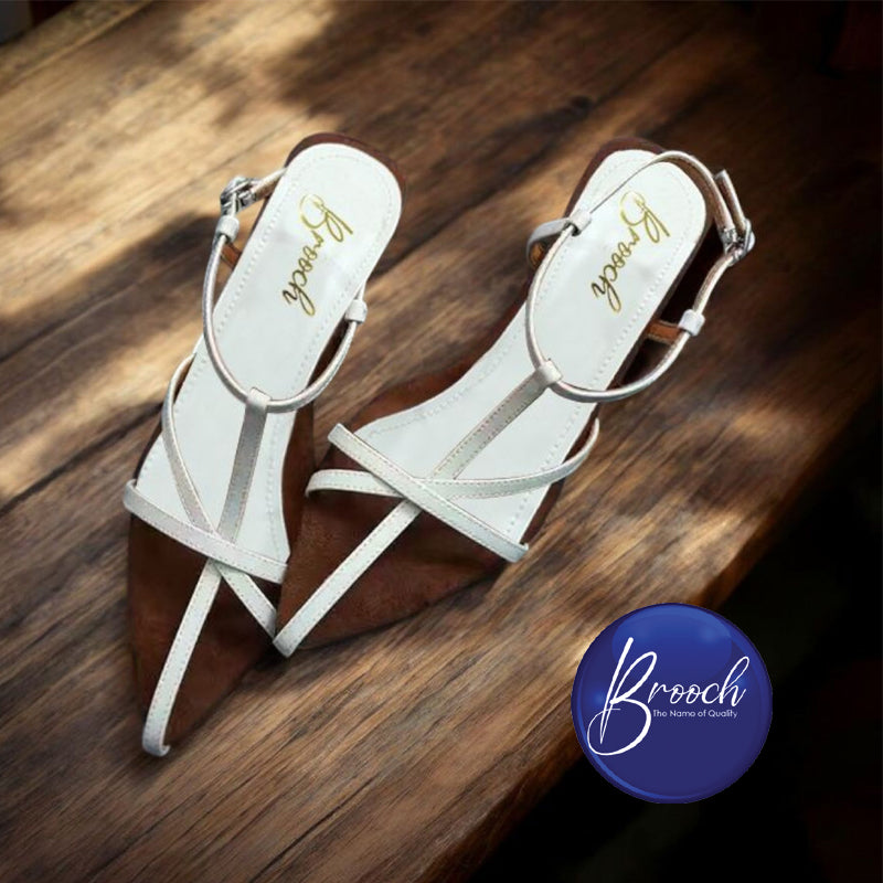 12-CHS Cowhide Straps With Beautiful Heel